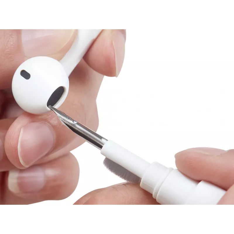 Σετ καθαρισμού Sandberg Cleaning Pen Kit για Airpods Γκρι Λευκό