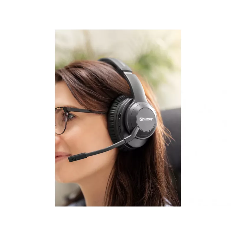 Headset Sandberg ασύρματο Headset ANC+ENC Pro