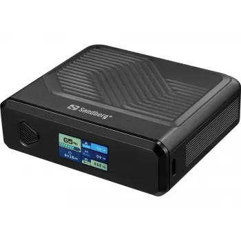 Φορητός φορτιστής Sandberg Travel Powerbank 20000 PD100W, 20000 mAh