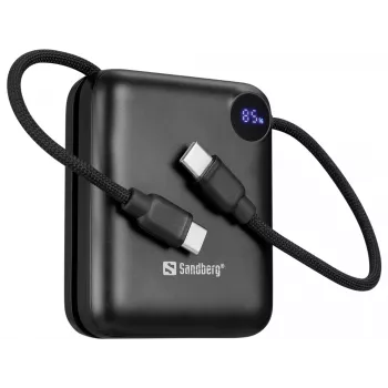 Φορητός φορτιστής Sandberg Powerbank 10000 PD20W Connect, 10000 mAh