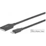 eSTUFF ES601065 καλώδιο Lightning 0,5 m γκρι