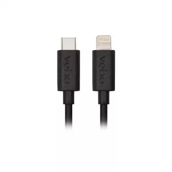 Veho Καλώδιο φόρτισης και συγχρονισμού USB-C σε Lightning 1m