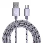 Καλώδιο USB Garbot C-05-10195 1m USB A Micro-USB B Ασημί