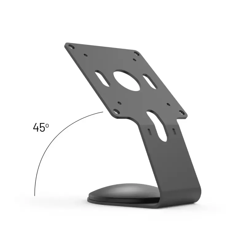 Βάση πολυμέσων Compulocks VESA Fixed 45 Degree Core Counter Stand μαύρο αλουμίνιο