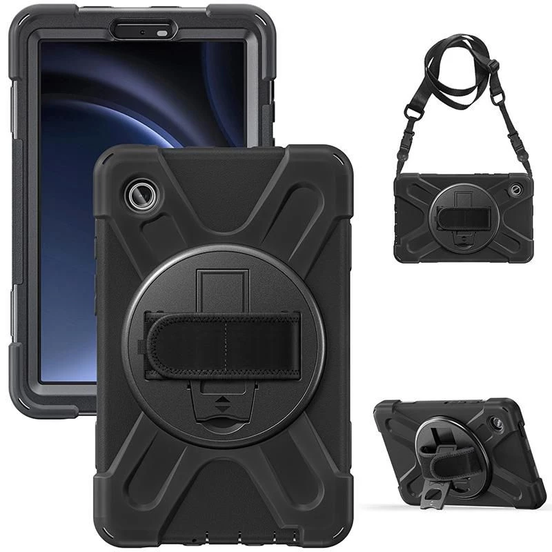 eSTUFF AUSTIN Θήκη Defender για Samsung Galaxy Tab A9 – Μαύρη