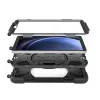 eSTUFF ES681861-BULK AUSTIN πίσω κάλυμμα για Samsung Galaxy Tab A9+, πολυανθρακικό/σιλικόνη, μαύρο