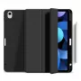 eSTUFF ES68201160-BULK MIAMI θήκη Folio για Apple iPad Air 11 ιντσών (M2, 2024/2025), TPU/δέρμα PU/πολυανθρακικό, μαύρη/διαφανής