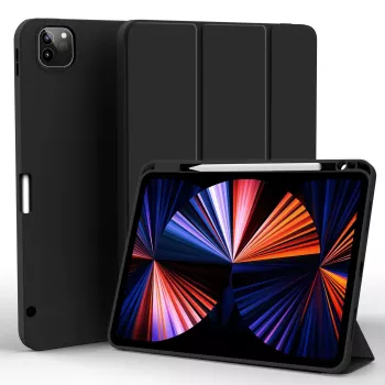 eSTUFF ES68201310-BULK Θήκη tablet 33 cm (13 ίντσες) Folio μαύρο, διαφανές