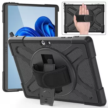 eSTUFF ES68290010-BULK Θήκη tablet 22,1 cm (8,7 ιντσών) Cover Μαύρο