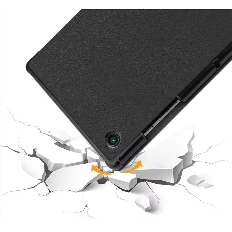 Folio Case eSTUFF για Samsung Galaxy Tab A8 10.5 μαύρο 2 λειτουργίες βάσης