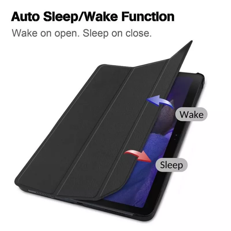 Folio Case eSTUFF για Samsung Galaxy Tab A8 10.5 μαύρο 2 λειτουργίες βάσης