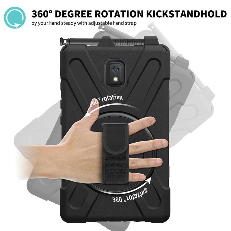eSTUFF AUSTIN Defender Case για Samsung Galaxy Tab Active3 - μαύρο