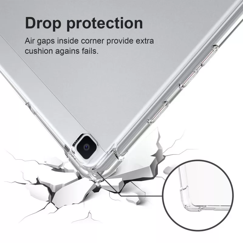 eSTUFF ES680107-BULK Θήκη tablet 20,3 cm (8 ίντσες) Cover Διάφανο