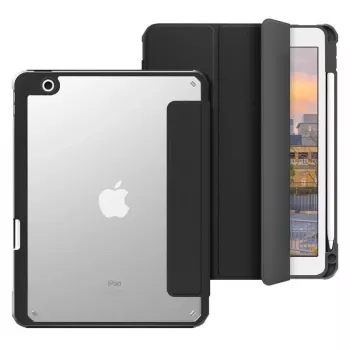 Θήκη tablet eSTUFF ES68200001-BULK 25,9 cm (10,2 ίντσες) Folio μαύρο, διαφανές