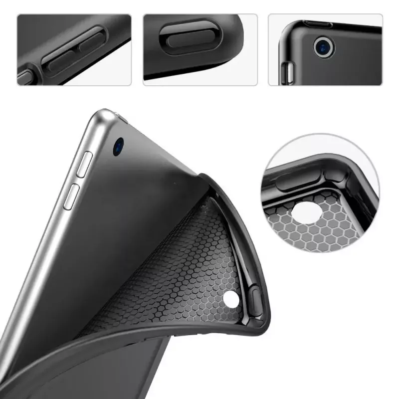 Θήκη στυλό eSTUFF SEATTLE για iPad 9.7 2018/2017 – Ροζ δέρμα PU