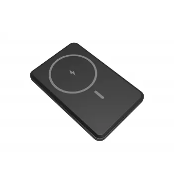 Powerbank eSTUFF ES641100 5000 mAh ασύρματη φόρτιση Μαύρο