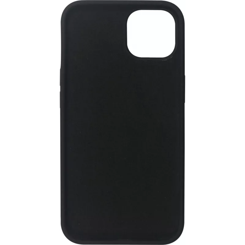 eSTUFF Infinite Riga ES67120036-BULK πίσω κάλυμμα για κινητό τηλέφωνο Apple iPhone 13, πολυανθρακικό, 100% ανακυκλωμένη σιλικόνη, μαύρο