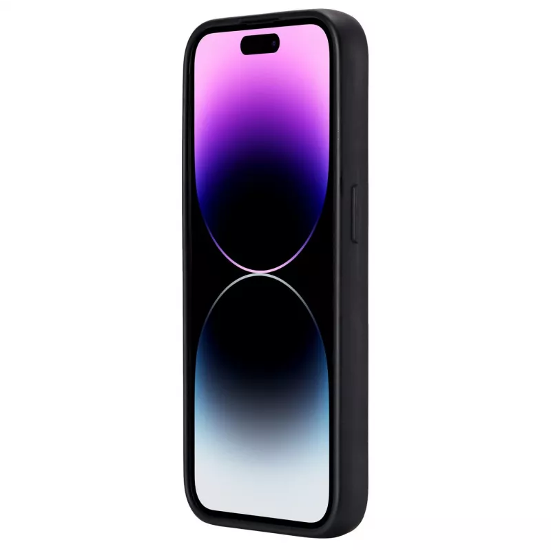 eSTUFF Infinite Vienna ES67101025-BULK πίσω κάλυμμα κινητού τηλεφώνου για Apple iPhone 15, συμβατό με MagSafe, TPU, μαύρο