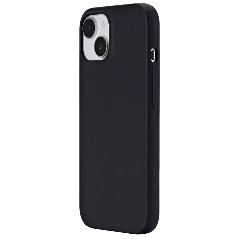 eSTUFF Infinite Vienna ES67101025-BULK πίσω κάλυμμα κινητού τηλεφώνου για Apple iPhone 15, συμβατό με MagSafe, TPU, μαύρο