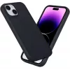 eSTUFF Infinite Vienna ES67101025-BULK πίσω κάλυμμα κινητού τηλεφώνου για Apple iPhone 15, συμβατό με MagSafe, TPU, μαύρο