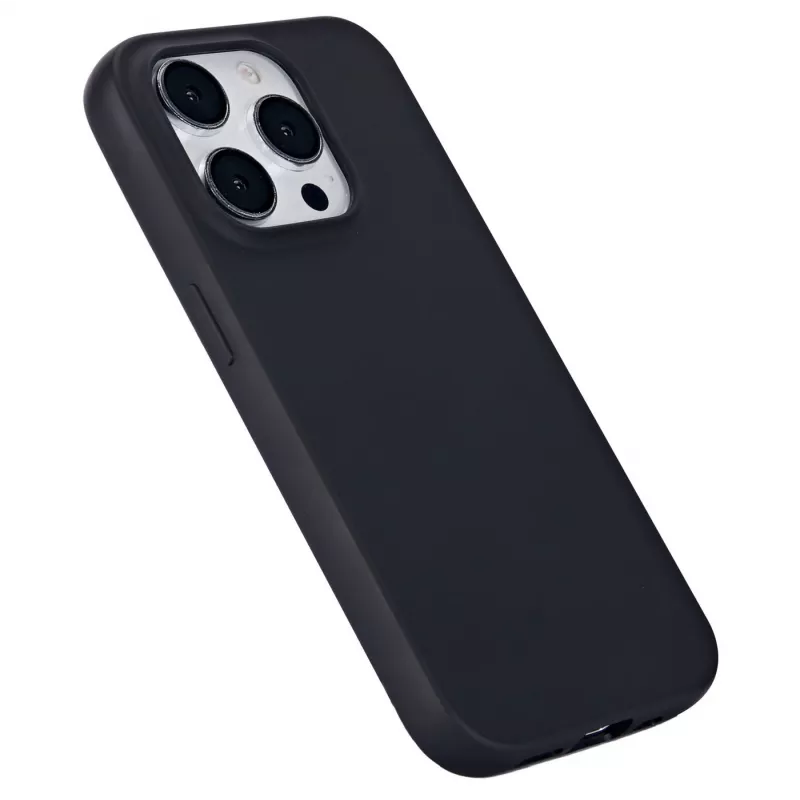 eSTUFF Infinite Vienna ES67101027-BULK πίσω κάλυμμα κινητού τηλεφώνου για Apple iPhone 15 Pro, συμβατό με MagSafe, TPU, μαύρο