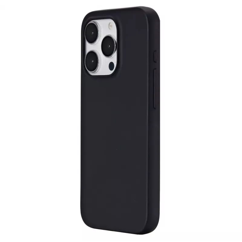 eSTUFF Infinite Vienna ES67101027-BULK πίσω κάλυμμα κινητού τηλεφώνου για Apple iPhone 15 Pro, συμβατό με MagSafe, TPU, μαύρο
