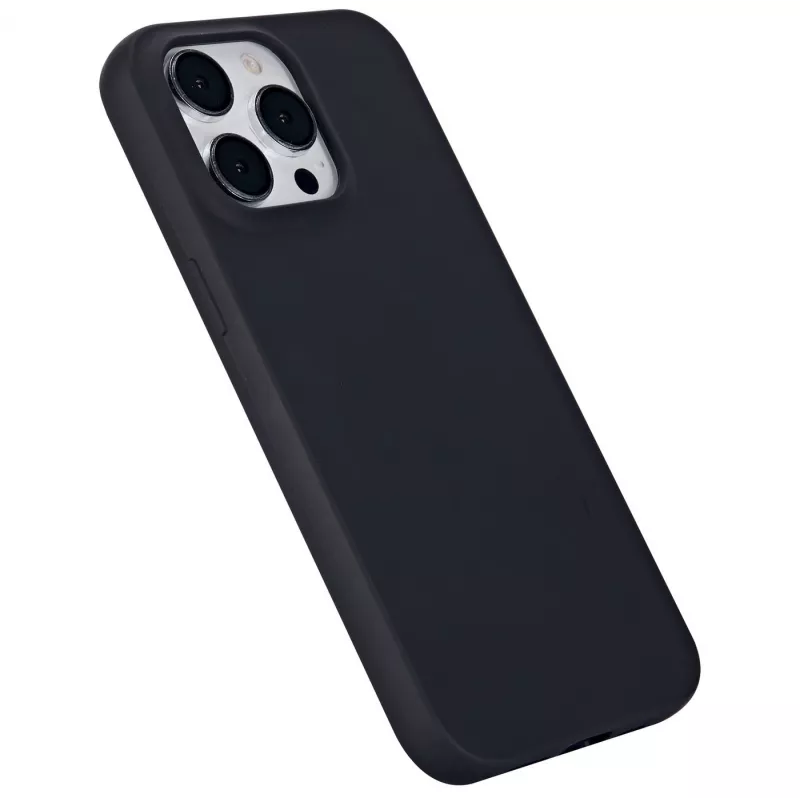 eSTUFF Infinite Vienna ES67101028-BULK πίσω κάλυμμα κινητού τηλεφώνου για Apple iPhone 15 Pro Max, συμβατό με MagSafe, TPU, μαύρο