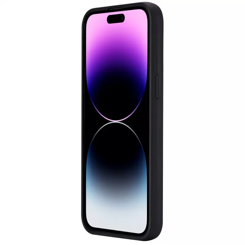 eSTUFF Infinite Vienna ES67101028-BULK πίσω κάλυμμα κινητού τηλεφώνου για Apple iPhone 15 Pro Max, συμβατό με MagSafe, TPU, μαύρο