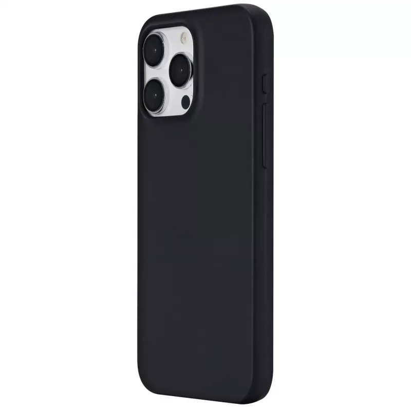 eSTUFF Infinite Vienna ES67101028-BULK πίσω κάλυμμα κινητού τηλεφώνου για Apple iPhone 15 Pro Max, συμβατό με MagSafe, TPU, μαύρο