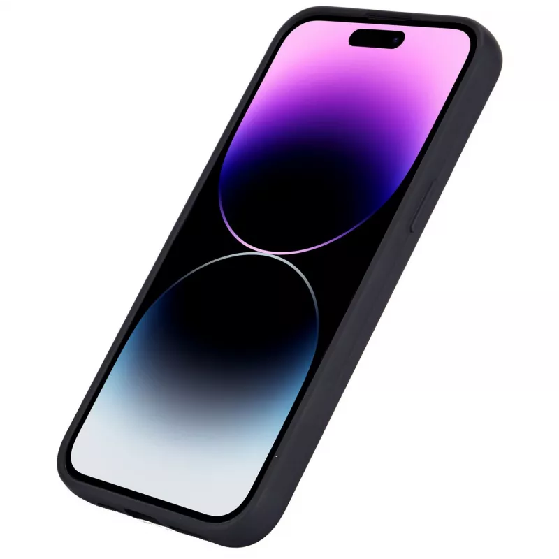 eSTUFF Infinite Vienna ES67101028-BULK πίσω κάλυμμα κινητού τηλεφώνου για Apple iPhone 15 Pro Max, συμβατό με MagSafe, TPU, μαύρο