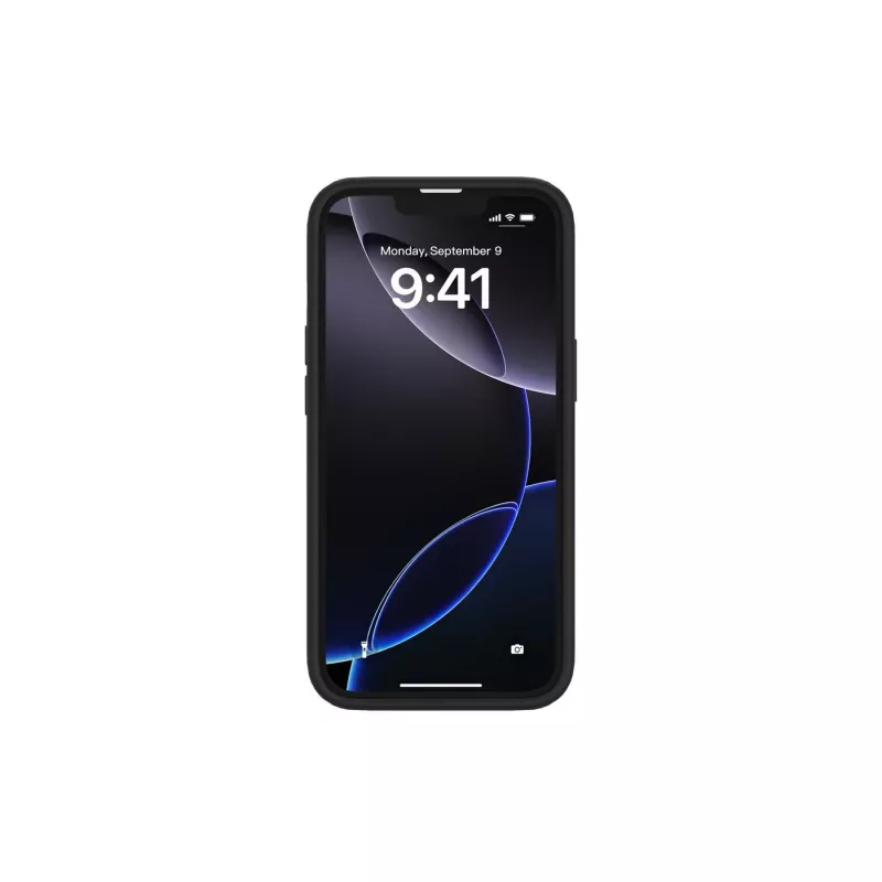 eSTUFF Infinite Riga ES67120021-BULK πίσω κάλυμμα κινητού τηλεφώνου για Apple iPhone 14, πολυανθρακικό, σιλικόνη, μαύρο