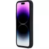eSTUFF Infinite Riga ES67120025-BULK πίσω κάλυμμα κινητού τηλεφώνου για Apple iPhone 15, συμβατό με MagSafe, πολυανθρακικό, σιλικόνη, μαύρο