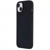 eSTUFF Infinite Riga ES67120026-BULK πίσω κάλυμμα κινητού τηλεφώνου για Apple iPhone 15 Plus, συμβατό με MagSafe, σιλικόνη, πολυανθρακικό, μαύρο
