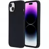eSTUFF Infinite Riga ES67120026-BULK πίσω κάλυμμα κινητού τηλεφώνου για Apple iPhone 15 Plus, συμβατό με MagSafe, σιλικόνη, πολυανθρακικό, μαύρο