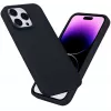 eSTUFF Infinite Riga ES67120028-BULK πίσω κάλυμμα κινητού τηλεφώνου για Apple iPhone 15 Pro Max, συμβατό με MagSafe, σιλικόνη, πολυανθρακικό, μαύρο