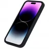 eSTUFF Infinite Rome ES67150026 μαγνητικό πίσω κάλυμμα κινητού τηλεφώνου για Apple iPhone 15 Plus, συμβατό με MagSafe, σιλικόνη, πολυανθρακικό, μαύρο