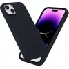 eSTUFF Infinite Rome ES67150026-BULK πίσω κάλυμμα για Apple iPhone 15 Plus, μαγνητικό, συμβατό με MagSafe, σιλικόνη/πολυανθρακικό, μαύρο
