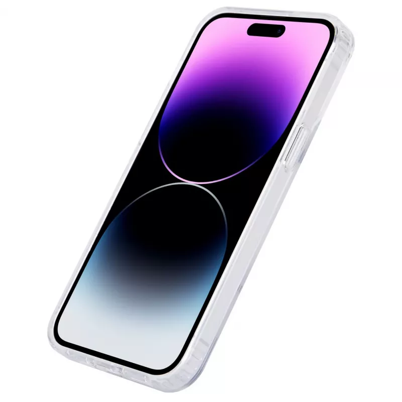 eSTUFF Berlin ES67140027-BULK πίσω κάλυμμα για Apple iPhone 15 Pro, μαγνητικό, συμβατό με MagSafe, πολυανθρακικό/TPU, διαφανές