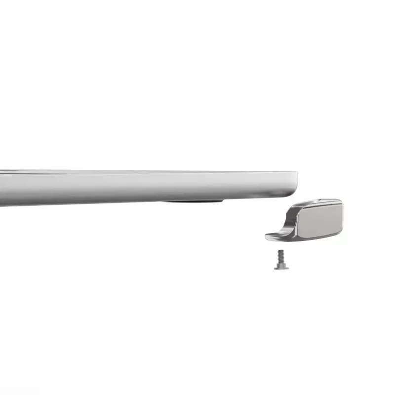 Compulocks Ledge για MacBook Air 13 inch M2 και M3 με κλειδαριά συνδυασμού Ασημί