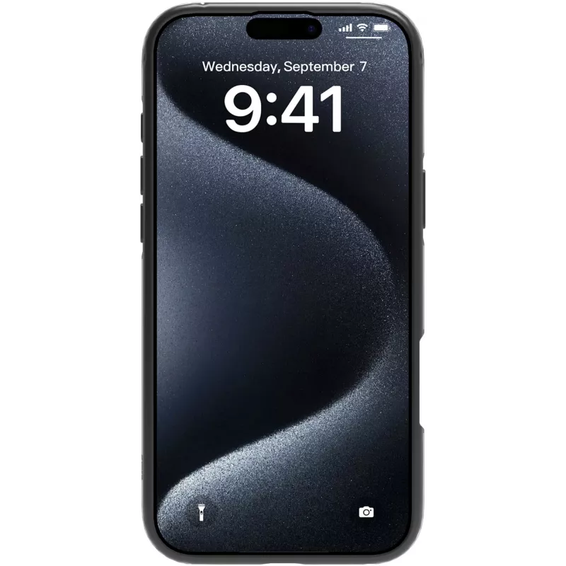 eSTUFF ES67141100 INFINITE HELSINKI μαγνητική θήκη με βάση στήριξης για iPhone 16, μαύρη