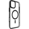 eSTUFF ES67141101 INFINITE HELSINKI μαγνητική θήκη με βάση στήριξης για iPhone 16 Plus, διάφανη, μαύρη