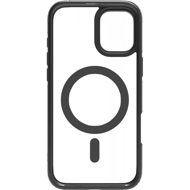 eSTUFF ES67141101 INFINITE HELSINKI μαγνητική θήκη με βάση στήριξης για iPhone 16 Plus, διάφανη, μαύρη
