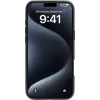 eSTUFF ES67141101 INFINITE HELSINKI μαγνητική θήκη με βάση στήριξης για iPhone 16 Plus, διάφανη, μαύρη