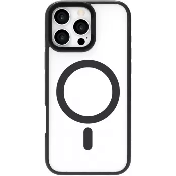 Θήκη eSTUFF ES67141102 iPhone 16 Pro 6,3 inch διάφανη μαύρη