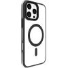 Θήκη eSTUFF ES67141102 iPhone 16 Pro 6,3 inch διάφανη μαύρη