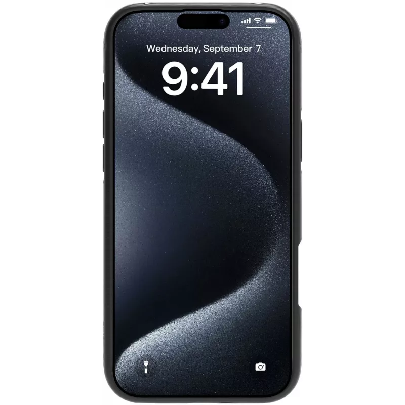 Θήκη eSTUFF ES67141102 iPhone 16 Pro 6,3 inch διάφανη μαύρη