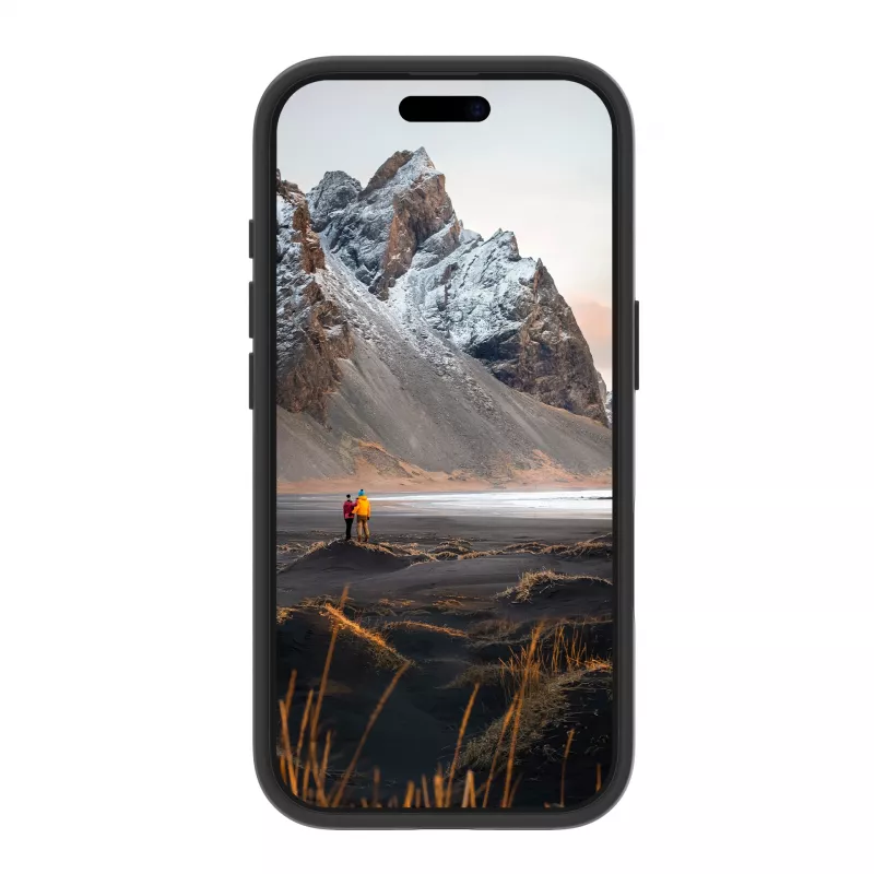 dbramante1928 Iceland Ultra D3O MS Kick IUK1BL006296 πίσω κάλυμμα με βάση για iPhone, MagSafe, πλαστικό, μαύρο