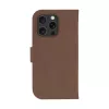 Θήκη με πτερύγιο dbramante1928 Lynge MagSafe iPhone 16 Pro Dark Tan