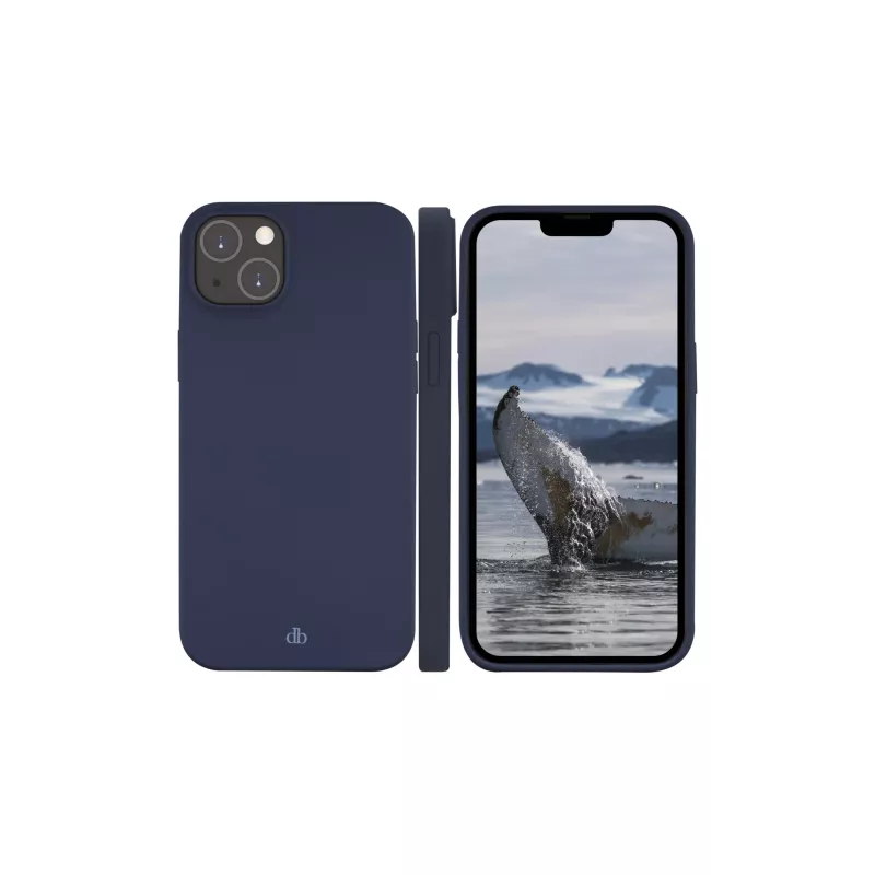 Cover dbramante1928 Greenland iPhone 14 Plus Pacific Blue Μονόχρωμο