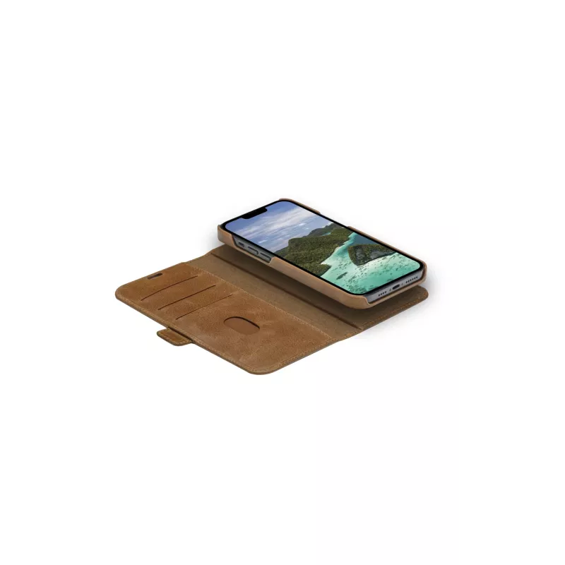 Θήκη folio dbramante1928 Lynge iPhone 14 Plus Tan 3 θήκες καρτών